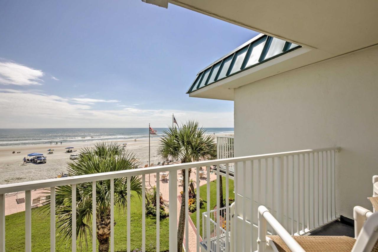Daytona Beach Studio With Oceanfront Balcony And Pool! Exterior photo