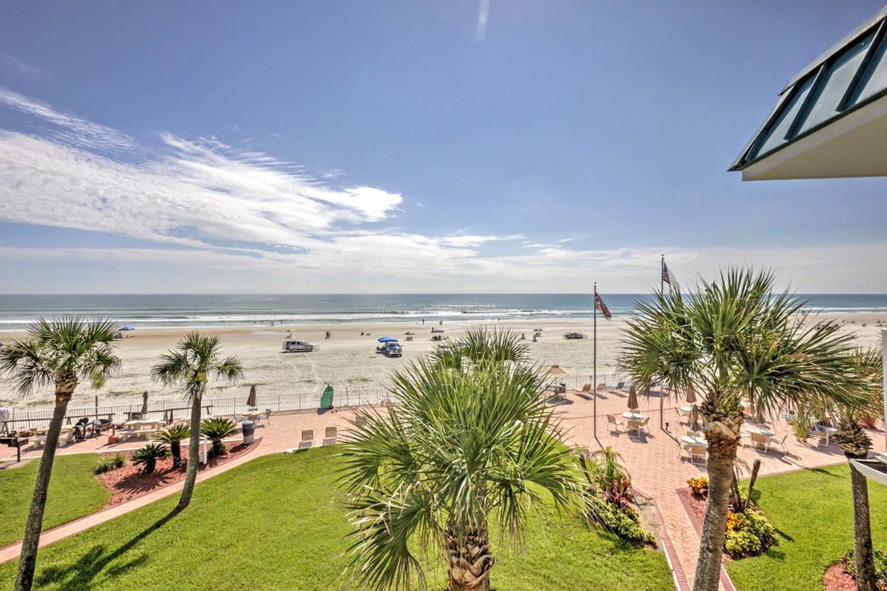 Daytona Beach Studio With Oceanfront Balcony And Pool! Exterior photo