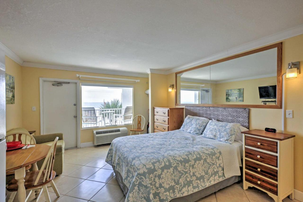 Daytona Beach Studio With Oceanfront Balcony And Pool! Exterior photo