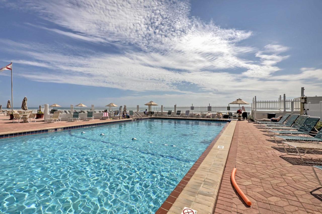 Daytona Beach Studio With Oceanfront Balcony And Pool! Exterior photo