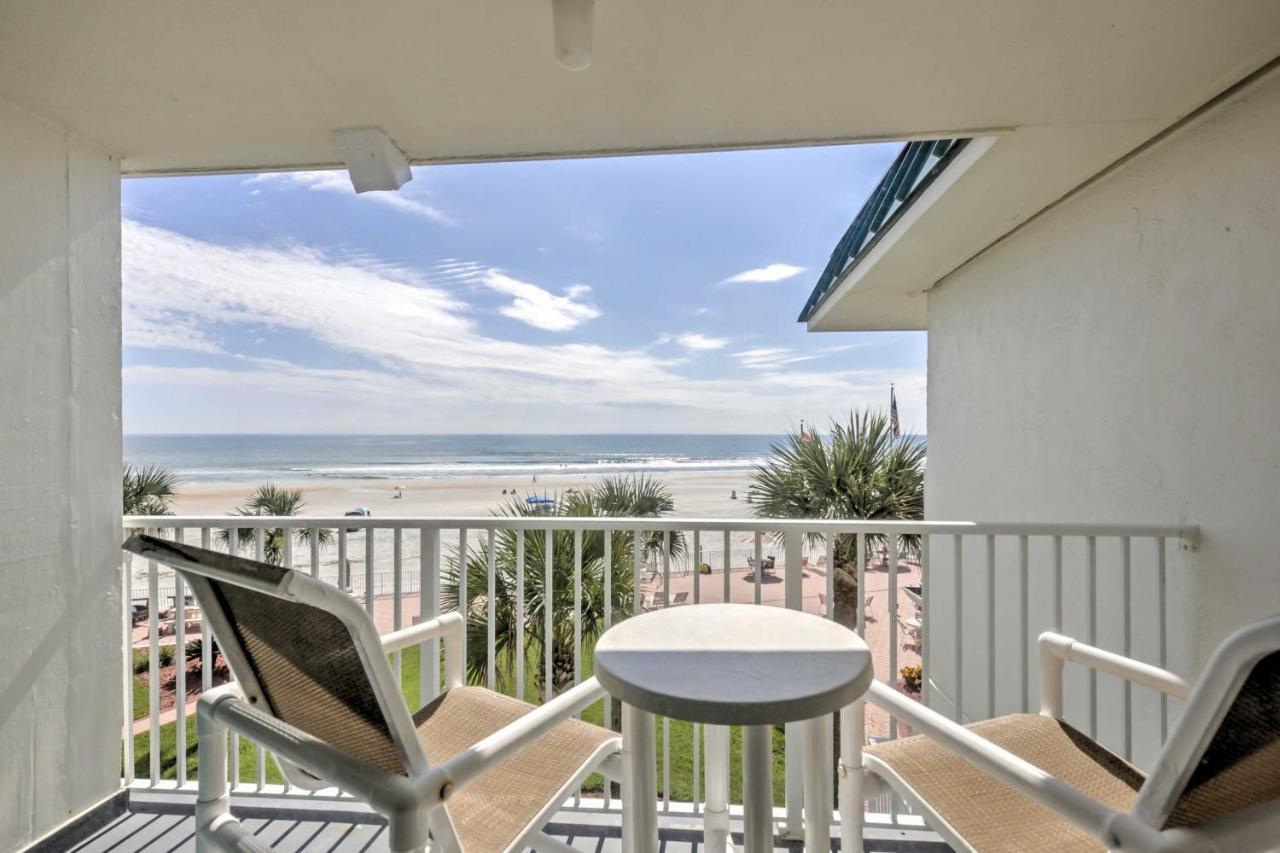 Daytona Beach Studio With Oceanfront Balcony And Pool! Exterior photo