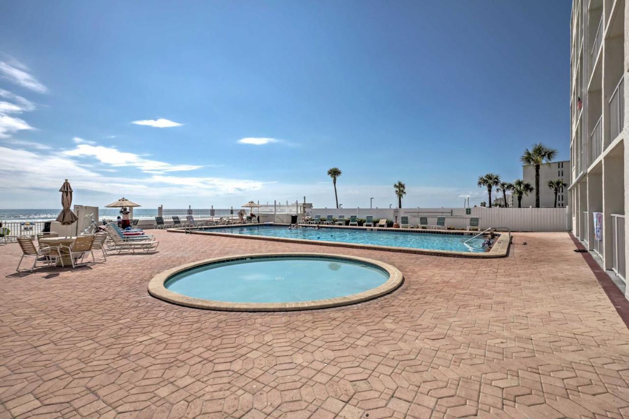 Daytona Beach Studio With Oceanfront Balcony And Pool! Exterior photo